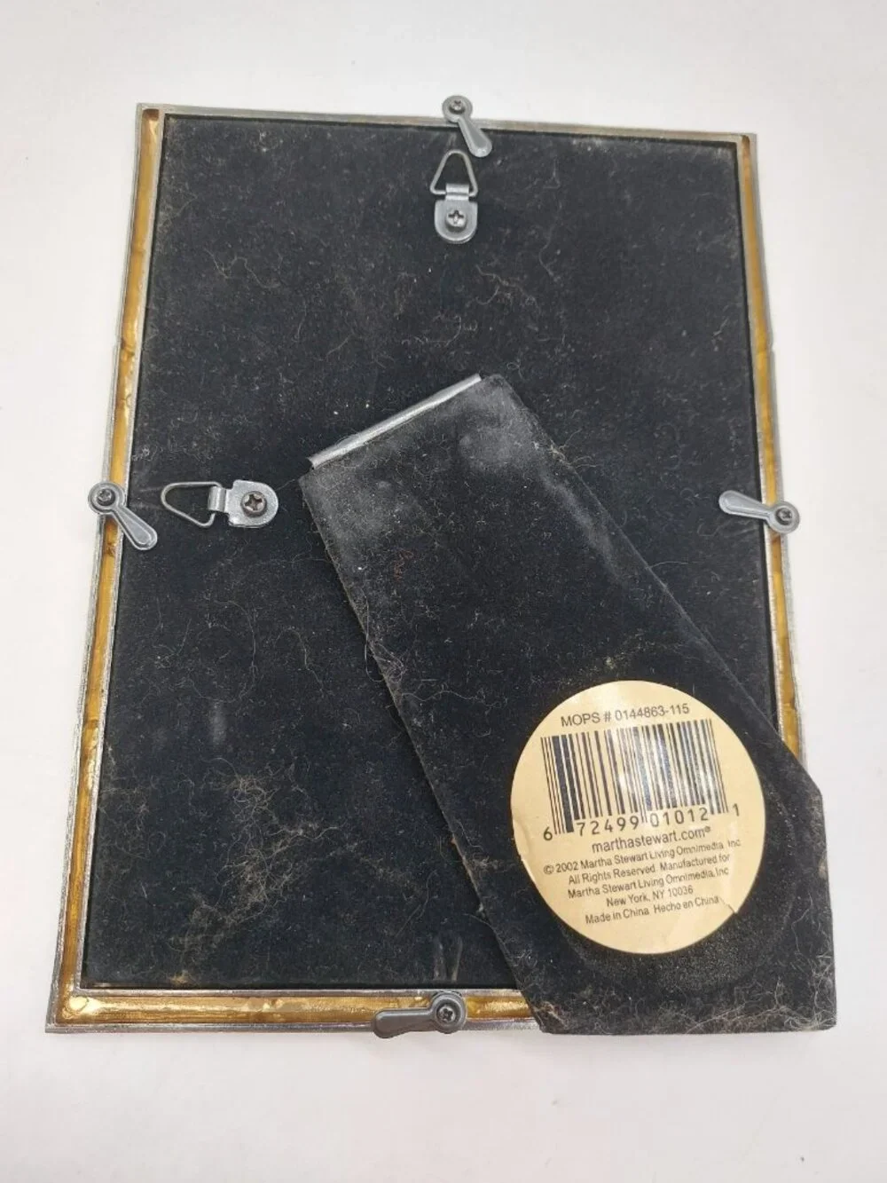 Martha Stewart Picture Frame 2002